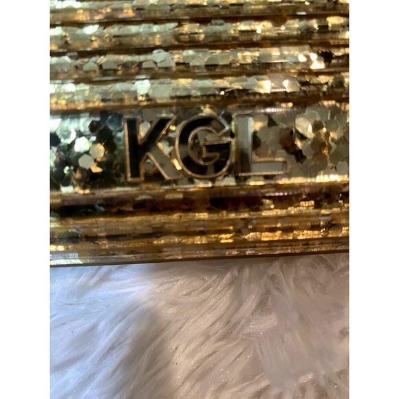 Kurt Geiger London Party Eagle Drench Clutch - Size OS (NWT) - Picture 3 of 10